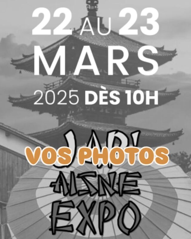 📸 JAP'AISNE EXPO - LES PHOTOS ✨

Les photos prises sur notre stand lors de Jap'Aisne Expo Soissons sont disponibles sur notre site internet, dans la rubrique "Galerie" ! 🔥

Vous êtes sur mobile ? Sélectionnez la photo que vous souhaitez télécharger et faites "ouvrir dans un nouvel onglet". Vous pourrez alors la télécharger sans souci 👌

À bientôt pour de nouvelles aventures ☀️

#japaisneexpo #soissons #soissonsmaville #photocosplay #studiophoto