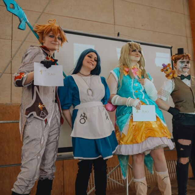 🔥 QUEL CONCOURS ! 🔥

Nos participants ont mis le feu à la scène le weekend passé lors de #japaisneexpo à @villesoissons ! Nos jurys ont récompensé les 4 participants qui ont fait chavirer leurs coeurs 💖

Félicitations à nos grands gagnants ! 🥳
1ere place : @emy.mllt.thf en Tartaglia de Genshin Impact
2eme place : @mitsu.cos en Nene Kusanagi de Project Sekai
3ème place : @meiko.cos en Alice de Alice Madness Return
Coup de coeur du jury : Nox en Freddy Fazbear de Five Nights at Freddy's 

📸 Photos par @rmnnttr

#concourscosplay #soissonsmaville #soissons